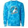 Unisex Midweight Tie-Dyed Crewneck Sweatshirt Thumbnail